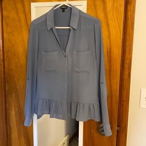 Express button up blouse